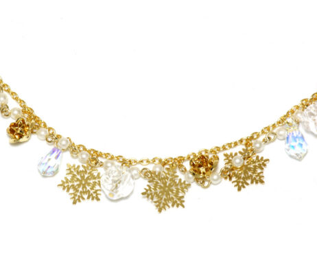 BtSSB Snow Crystal Necklace (Gold)