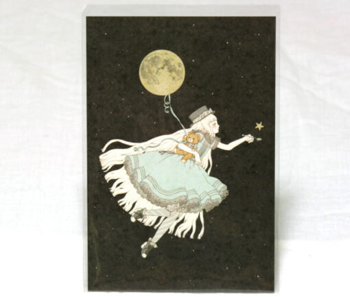 Imai Kira Moon Balloon Postcard