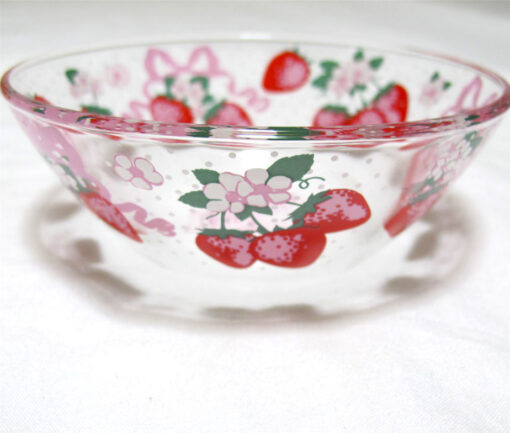 Angelic Pretty Strawberry Print Bowl