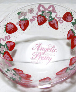 Angelic Pretty Strawberry Print Bowl