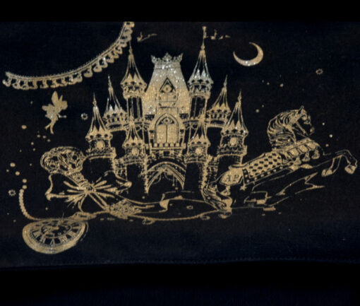 Angelic Pretty Black Gold Tote