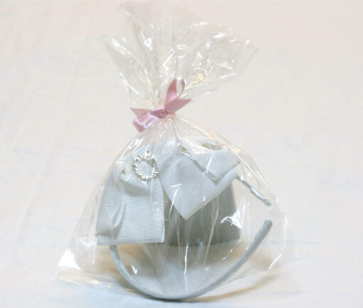 BtSSB White Logo Charm Headbow