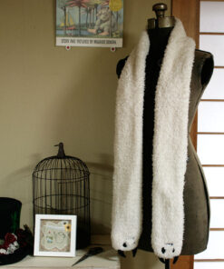 Peace Now Ebi-Chan Ghost Scarf