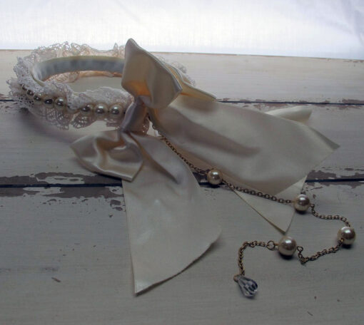 Alice and the Pirates Pearl Headbow