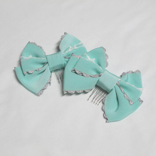 Angelic Pretty Mint Hair Combs