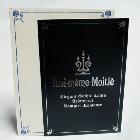 Moi Meme Moitie Logo Postcard and Envelope Set