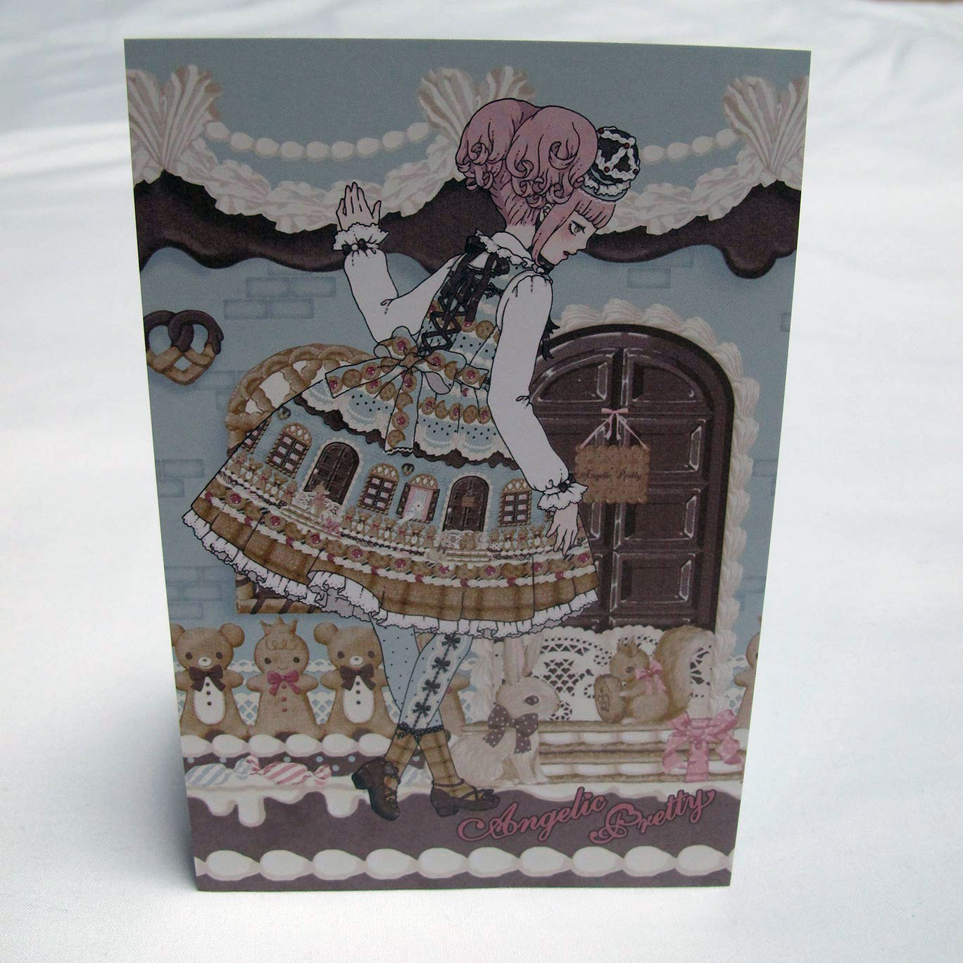 Angelic Pretty Sweet Cream House Postcard