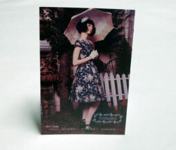 Victorian Maiden Floral OP and Parasol Postcard