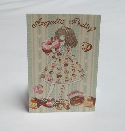 Angelic Pretty Melty Cream Donuts Postcard