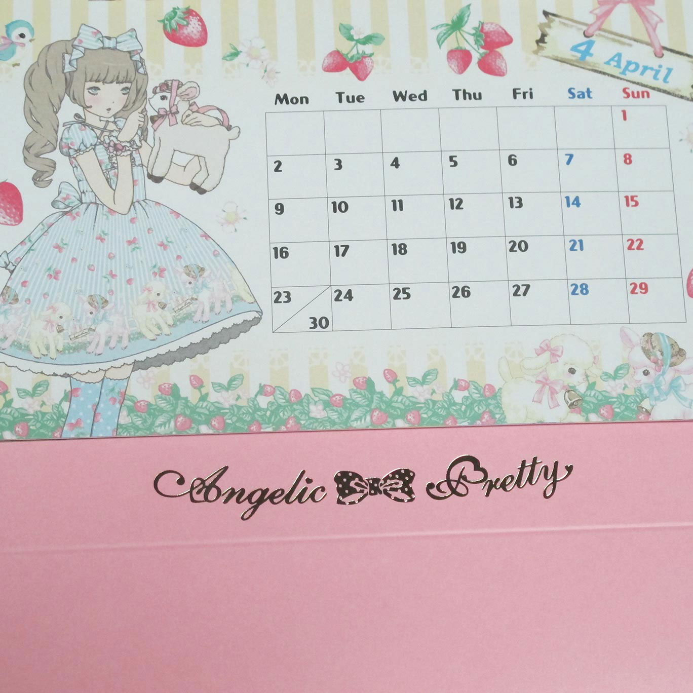 Angelic Pretty 2012 Flip Calendar 