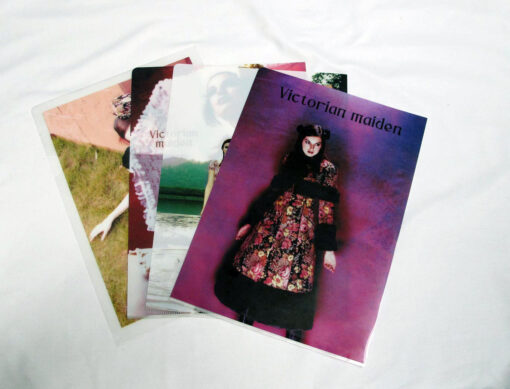 Victorian Maiden A4 Clear File Set