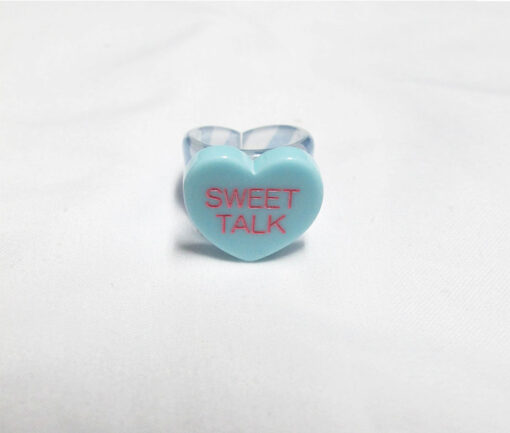Angelic Pretty Dreamy Heart Ring "Sweet Talk"
