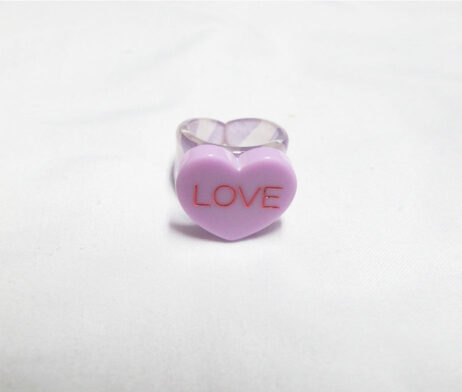 Angelic Pretty Dreamy Heart Ring "Love"