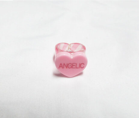 Angelic Pretty Dreamy Heart Ring "Angelic"