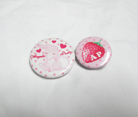 Angelic Pretty Cherry Berry Bunny Pin Set