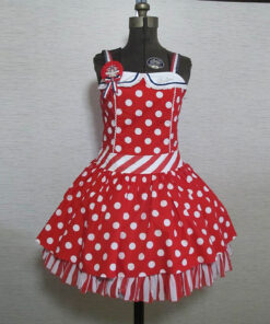 Angelic Pretty French Dot Low Waist JSK