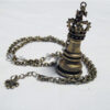 Angelic Pretty Chess Chocolate King Chess Piece Necklace