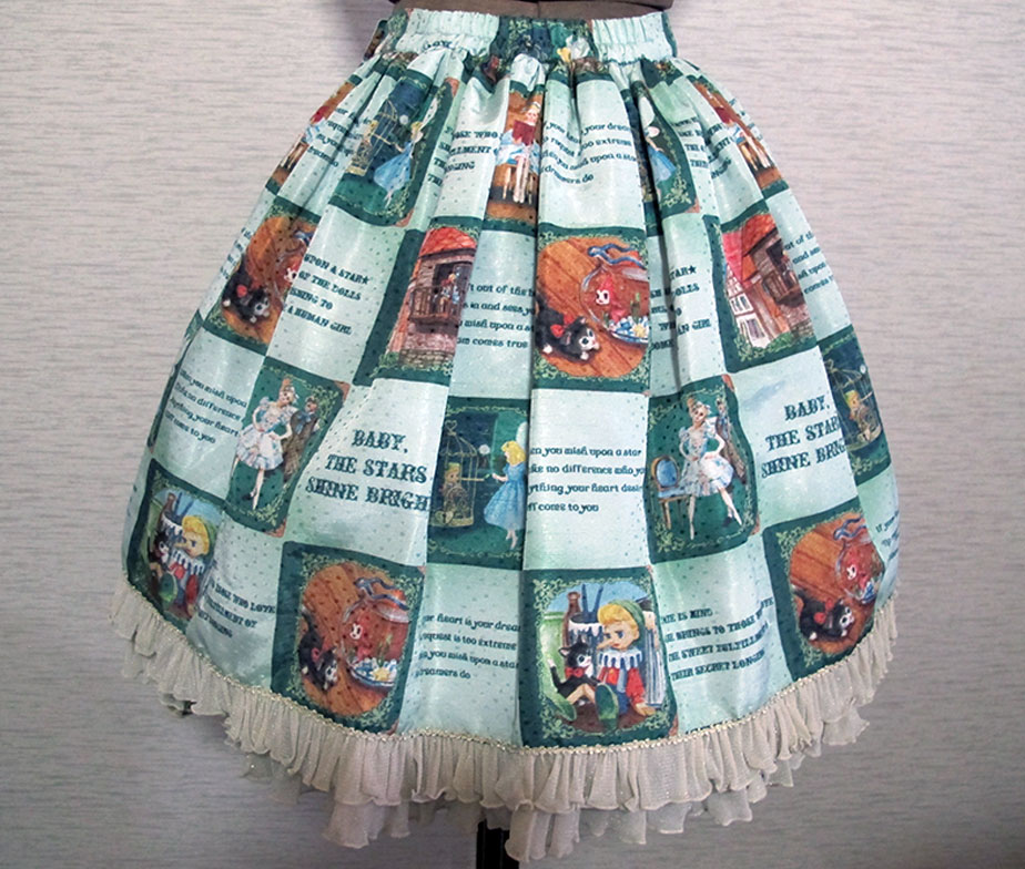 Baby the Stars Shine Bright Ex Libris the Dolls (Pinocchio) Skirt