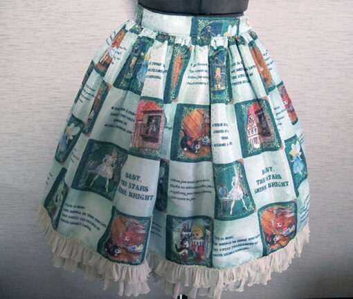 Baby the Stars Shine Bright Ex Libris the Dolls (Pinocchio) Skirt