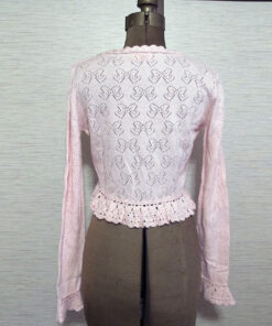 Baby the Stars Shine Bright Ribbon Pattern Logo Cardigan