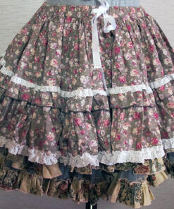 H. Naoto Frill Layerd Skirt