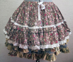 H. Naoto Frill Layerd Skirt