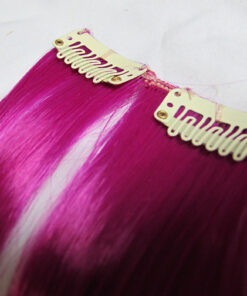 Brightlele Wigs Rainbow Clip In Color Strands