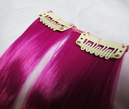 Brightlele Wigs Rainbow Clip In Color Strands