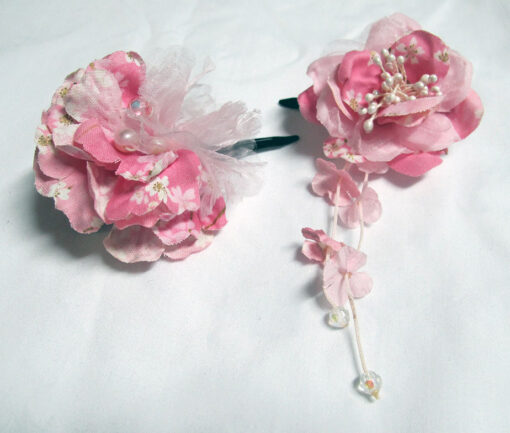 Japanese Clip Kanzashi Hair Decorations