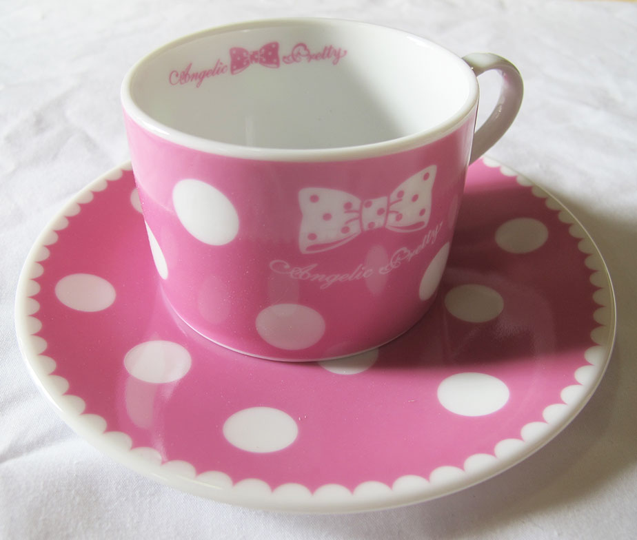 Angelic Pretty Cute Dot Cup and Saucer