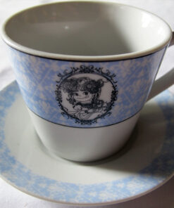 Peko Chan x Mucha Tea Cup and Saucer