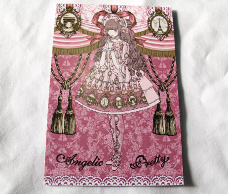 Angelic Pretty Imai Kira Cameo Window Postcard