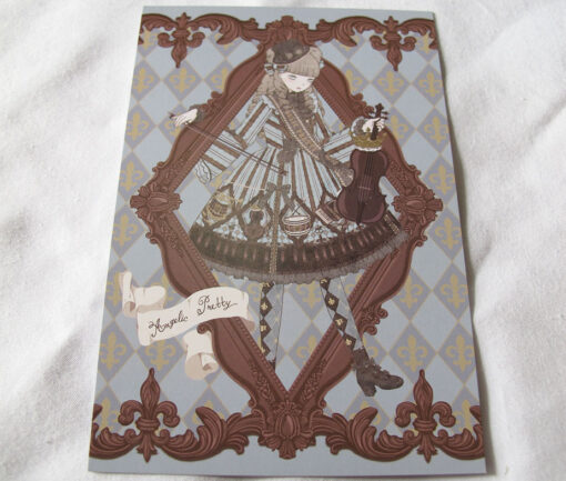 Angelic Pretty Chocolate Quartet Postcard