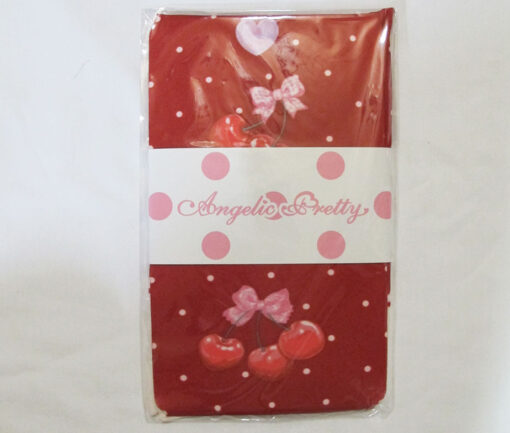 Angelic Pretty Cherry Tights Red