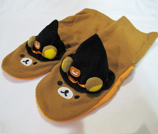 Rilakkuma Halloween Slipper Socks