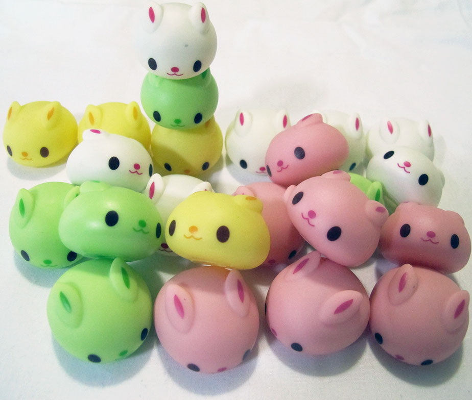 Cute Stacking Bunny Figure Game