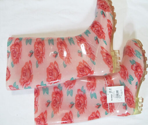 WeGo Pink Rose Rainboots
