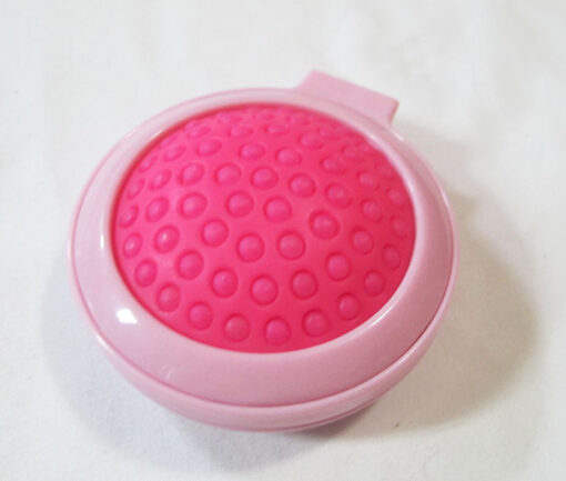 Swimmer Pony Folding Hair Brush and Compact Mirror