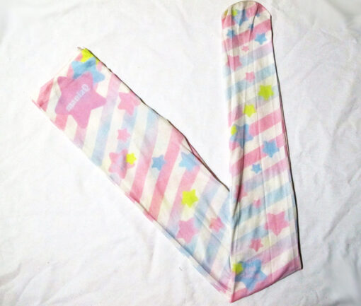 Mania Q Pastel Stars Border Tights