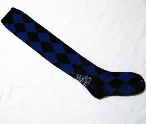 Alice and the Pirates Black/Navy Harlequin OTKs