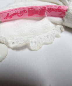 Angelic Pretty White Heart Charm Headbow