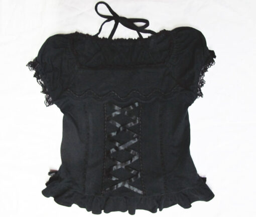 Angelic Pretty Scallop Lace Up Cutsew