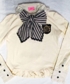 Angelic Pretty Vintage Stripe Bowtie Cutsew