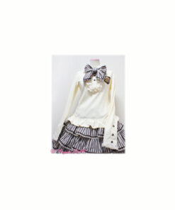 Angelic Pretty Vintage Stripe Bowtie Cutsew