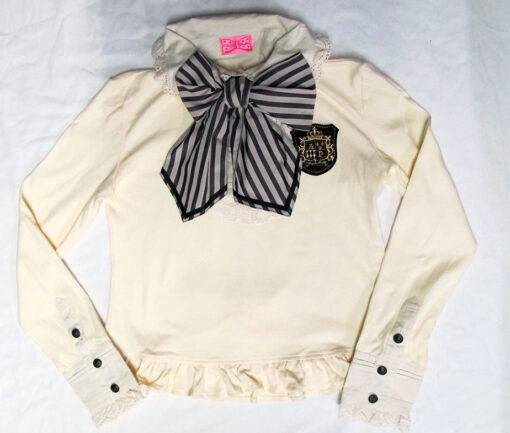 Angelic Pretty Vintage Stripe Bowtie Cutsew