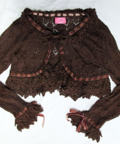 Angelic Pretty Ribbon Pattern Knit Bolero