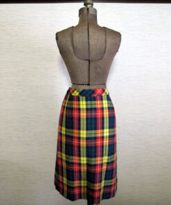 Jane Marple Dans Le Salon Tartan Skirt 