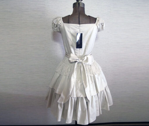 Victorian Maiden Ribbon Lace Tiered OP Dress