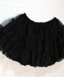 Swimmer Silver Glitter Petticoat Skirt 