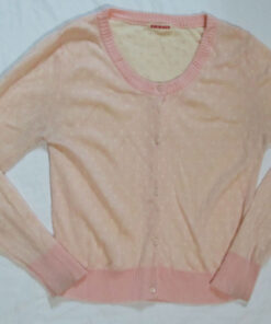 Swimmer Pink Dotted Cardigan